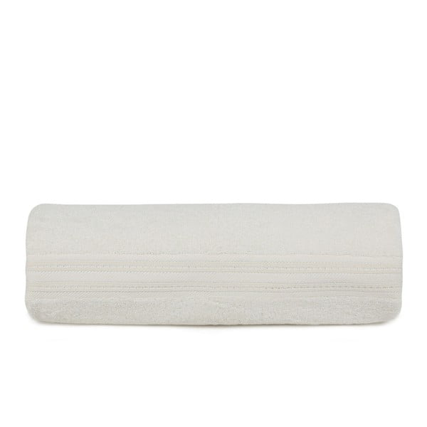 Krémová bavlnená osuška Lavinya, 70 × 140 cm