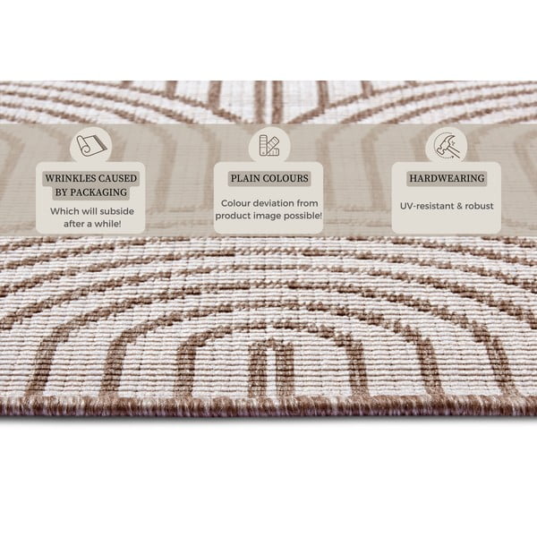 Hnedý vonkajší koberec 200x290 cm Pangli Linen – Hanse Home-image-4