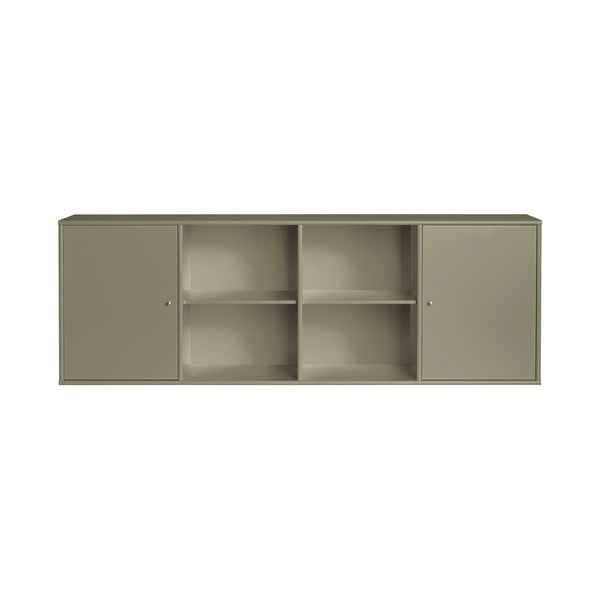 Kaki závesná komoda 176x61x42 cm Mistral – Hammel Furniture