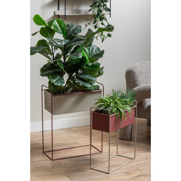 Kovové stojany na kvety 2 ks (výška  65 cm) Reina – PT LIVING-image-1