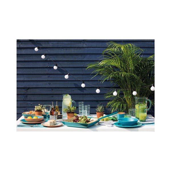 Bambusová servírovacia tácka Kitchen Craft Summer, dĺžka 30 cm-image-1