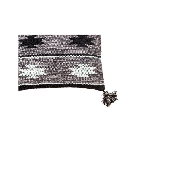 S[ivý ručne tkaný vankúš Navaei & Co Kalush Kilim, 45 x 45 cm-image-1