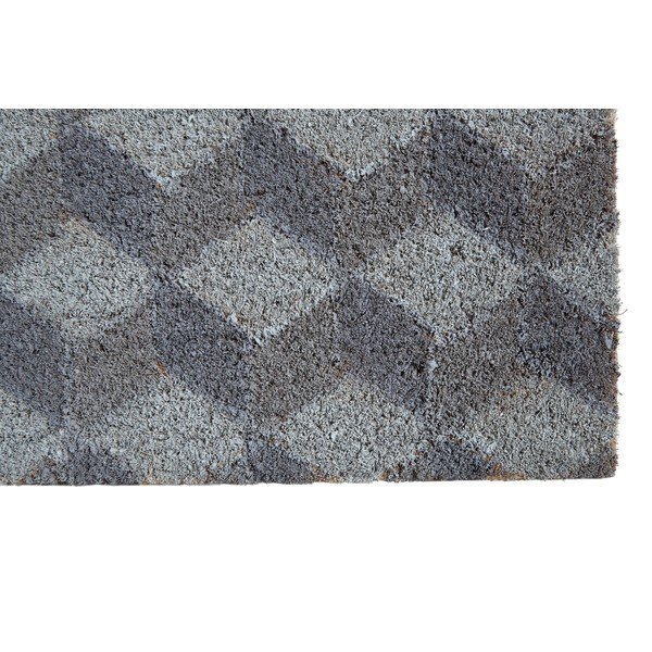 Rohožka z kokosového vlákna 40x60 cm Grey Cube – Premier Housewares-image-2
