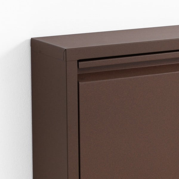 Hnedá nástenná skrinka na topánky Tomasucci Sandy, výška 103 cm-image-1