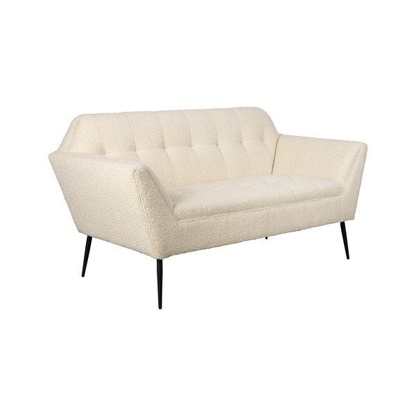 Krémová pohovka z textílie buklé 150 cm Kate – Dutchbone-image-2