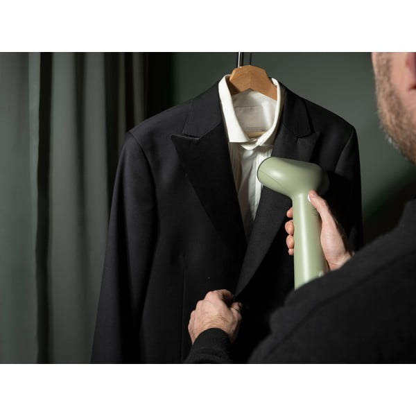 Zelený naparovač odevov Cirrus 3 – Steamery-image-1