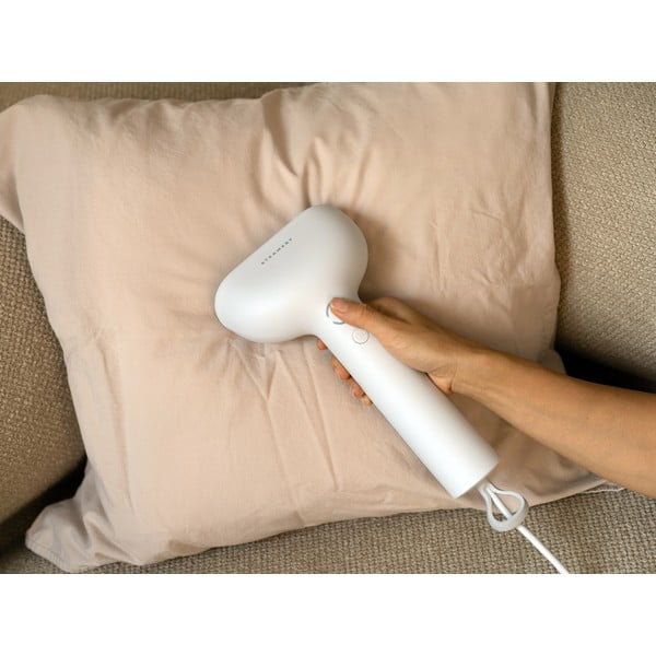 Biely naparovač odevov Cirrus X – Steamery-image-1