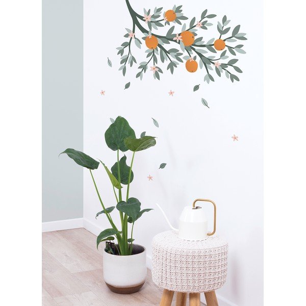 Hárok samolepiek 54x80 cm Oranges On A Branch – Lilipinso-image-1