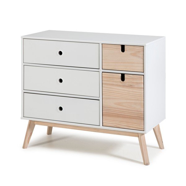 Komoda so zásuvkami Marckeric Kiara, 90 × 80 cm-image-3