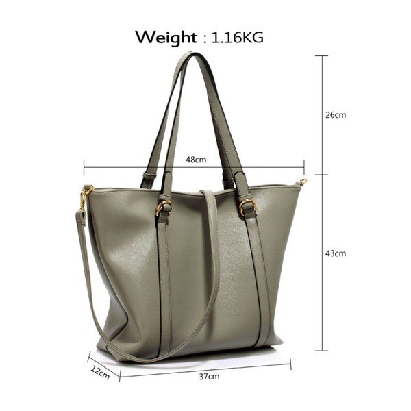 Kabelka L&S Fiona Grey-image-2