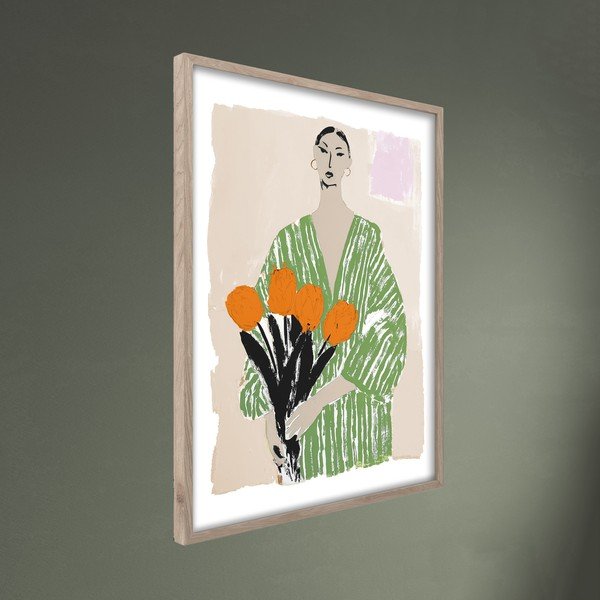 Tlačený obraz s rámom 50x70 cm Stella – Styler-image-4