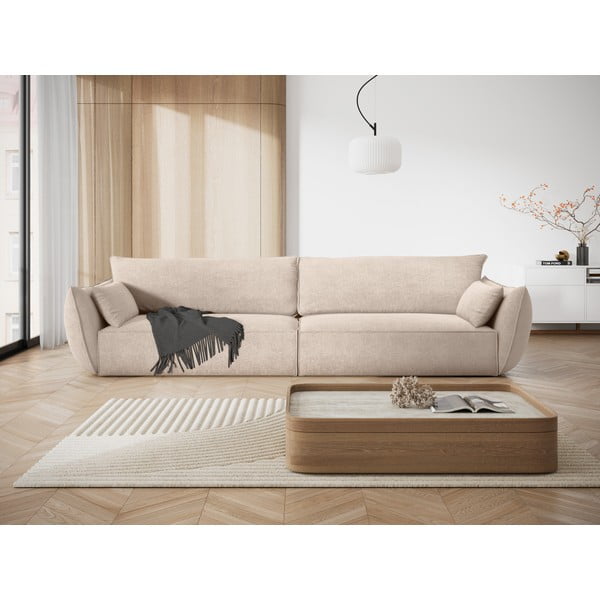 Béžová pohovka 248 cm Vanda - Mazzini Sofas-image-1