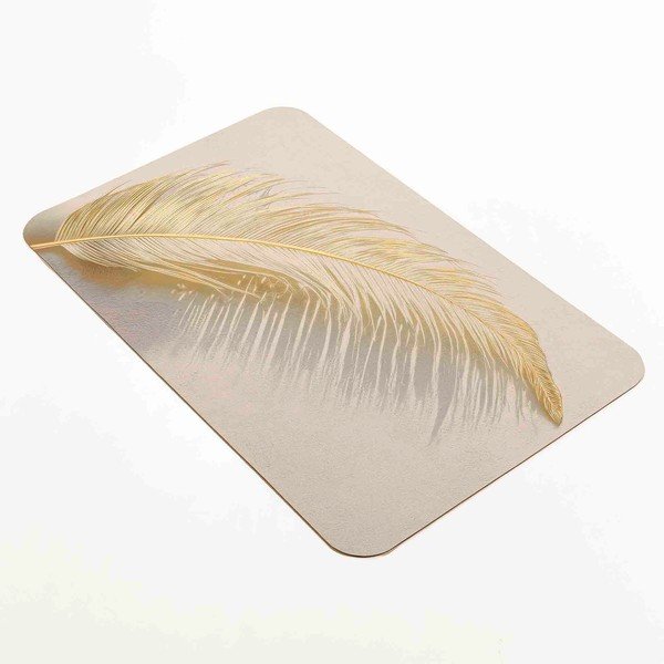 Svetlohnedá kúpeľňová predložka 50x80 cm Angelica – douceur d'intérieur-image-4