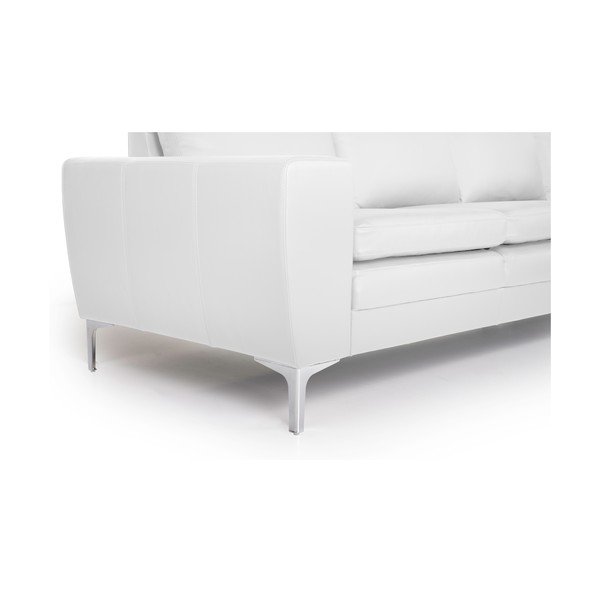 Biela pohovka Scandic Twigo, 166 cm-image-4
