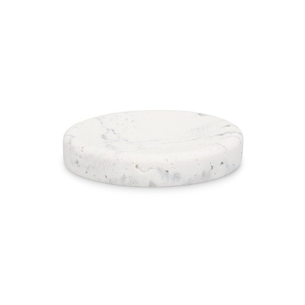 Biela nádobka na mydlo z polyresínu Suds – S|P Collection