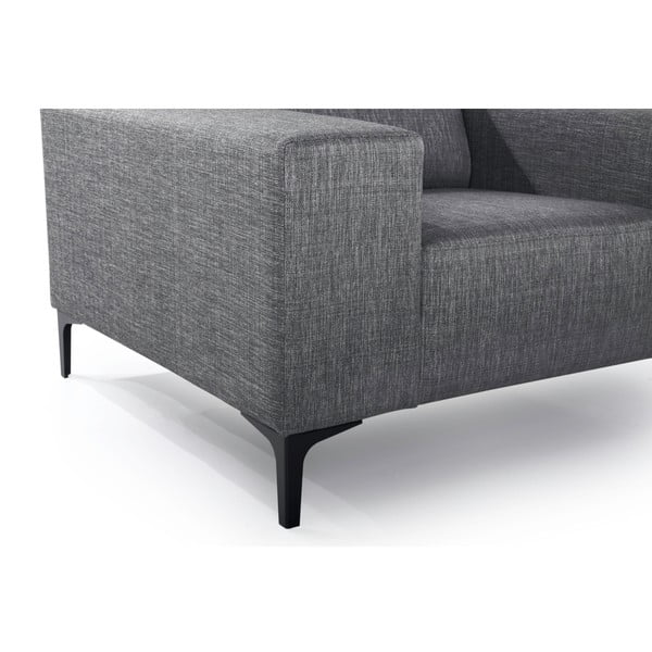 Tmavosivé kreslo Diva - Scandic-image-3