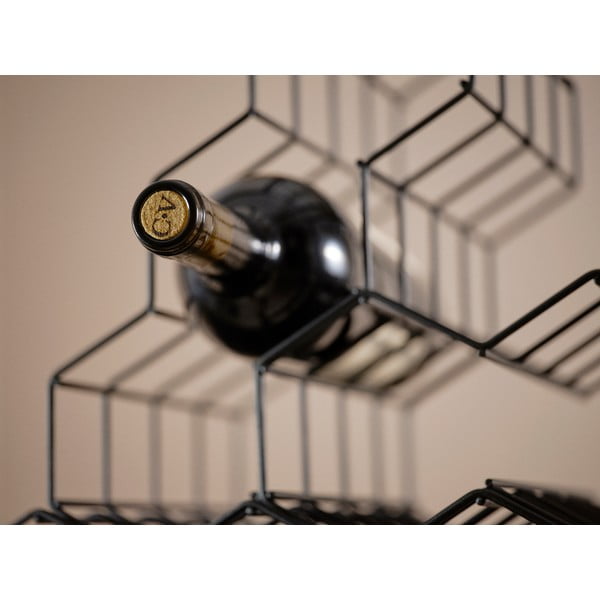 Kovový stojan na víno počet fliaš 3 Rocks – Zone-image-4