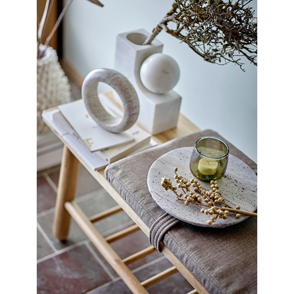 Biela mramorová váza Abbelin – Bloomingville-image-2