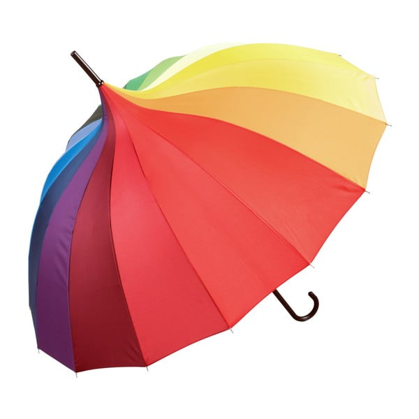 Farebný tyčový dáždnik Bebeig, ⌀ 90 cm