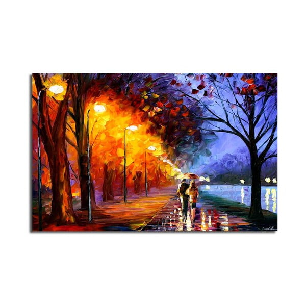 Obraz na plátne Fall Walk, 70 × 45 cm