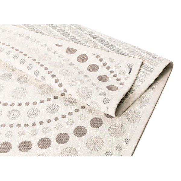 Bielo-sivý obojstranný koberec Narma Oola, 70 x 140 cm-image-2