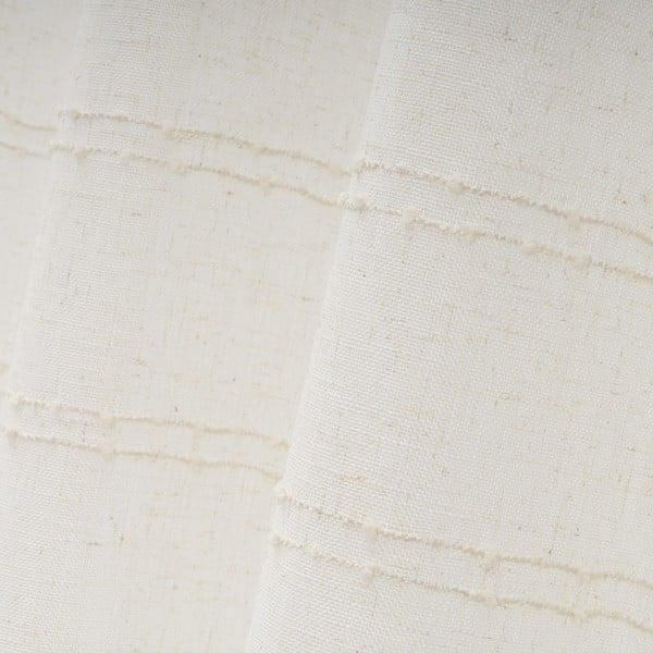 Béžový záves s prímesou ľanu 140x260 cm Nodes – Casa Selección-image-3