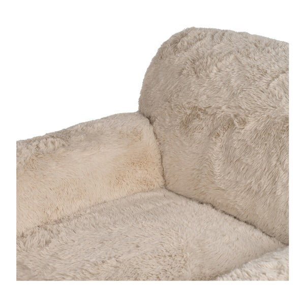 Béžové kreslo Teddy – Ixia-image-4