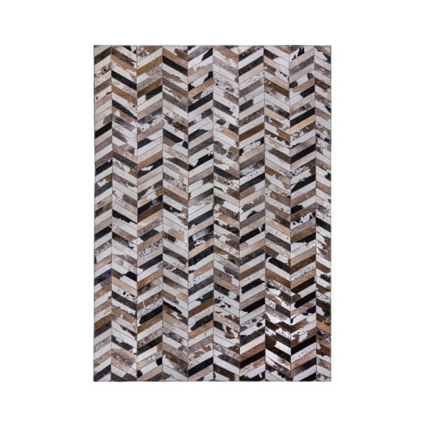 Hnedý koberec Flair Rugs Jesse, 120 x 170 cm