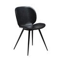 Čierna koženková stolička DAN-FORM Denmark Cloud