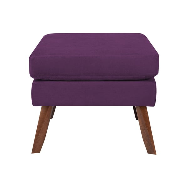 Tmavofialový taburet Mazzini Sofas Elena-image-2