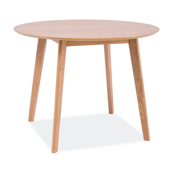 Jedálenský stôl s doskou v dubovom dekore Signal Mosso, ⌀ 75 cm