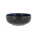 Čierna/modrá kameninová ramen miska Gastro Dark Blue/Black – Bitz