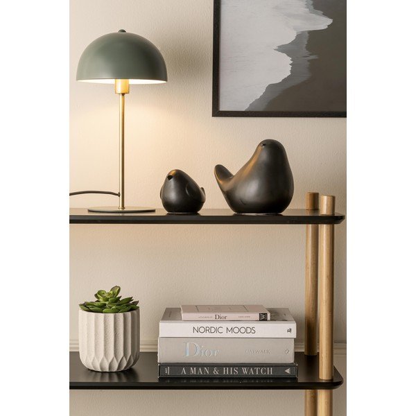 Čierny regál s bambusovými nohami Leitmotiv Cabinet Simplicity, 80 x 82.5 cm-image-4