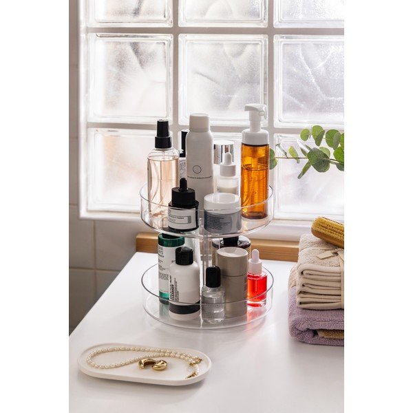 Plastový kúpeľňový organizér otočný – Casa De Engel-image-1