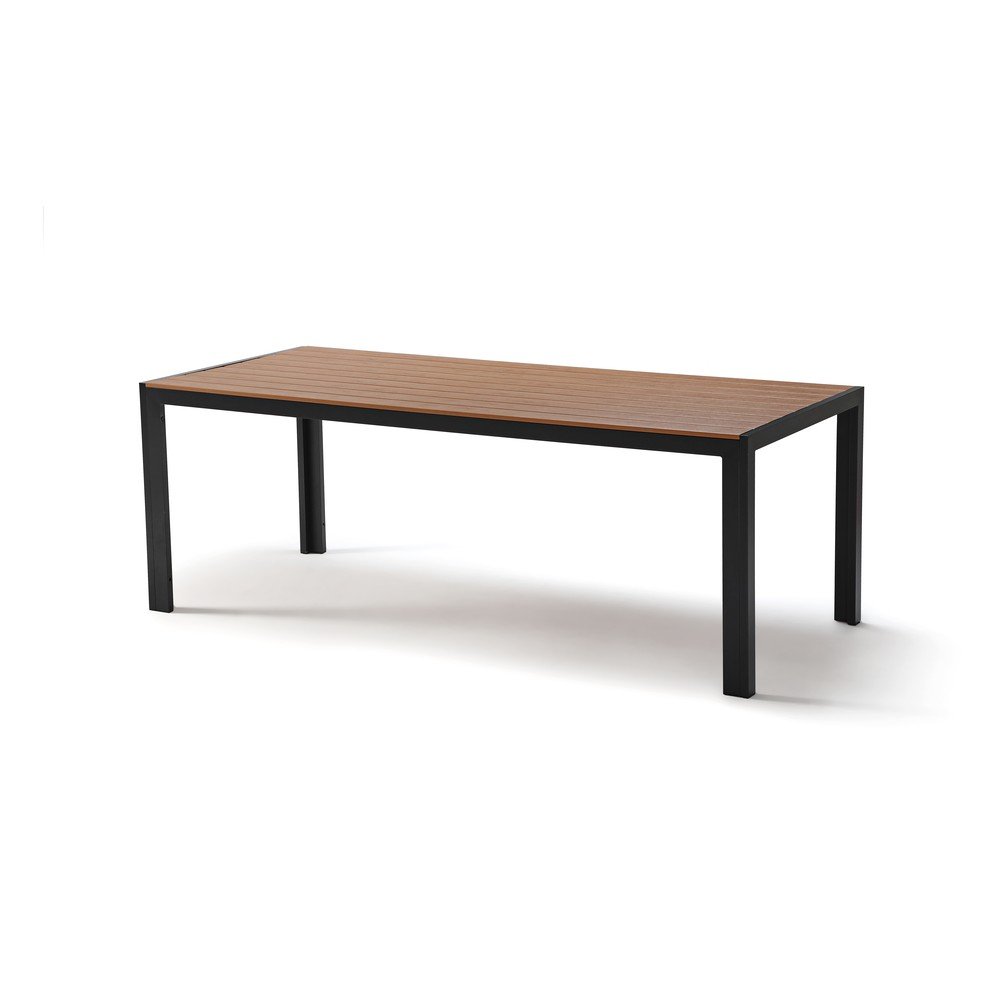 E-shop Záhradný jedálenský stôl s artwood doskou 90x205 cm Viking – Bonami Selection