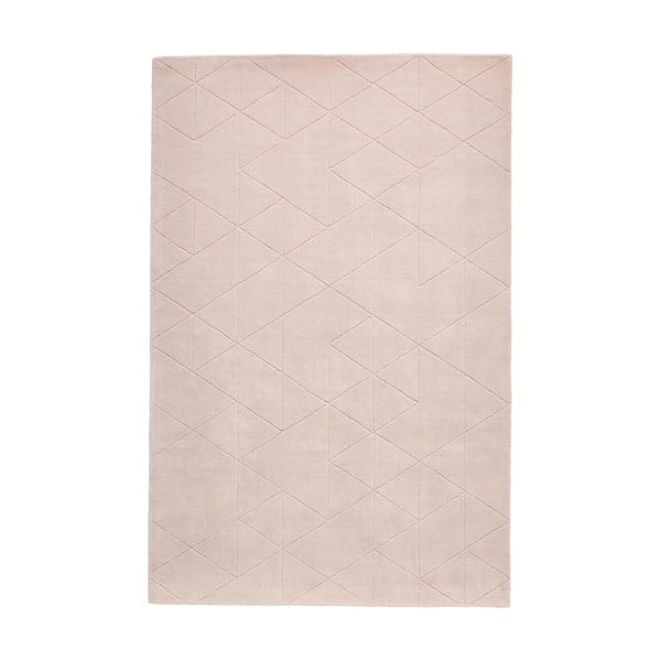 Ružový vlnený koberec Think Rugs Kasbah, 150 x 230 cm
