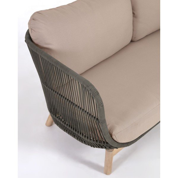 Kaki záhradná pohovka Kave Home Catalina-image-2