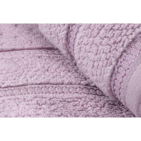 Súprava 2 fialových bavlnených uterákov Foutastic Arella, 50 x 90 cm-image-1