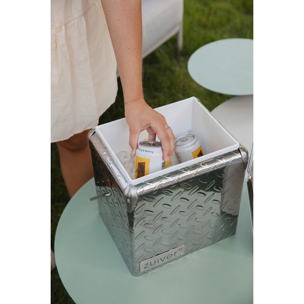 Chladiaci box v striebornej farbe 15 l Cooler Be Heavy – Zuiver-image-1