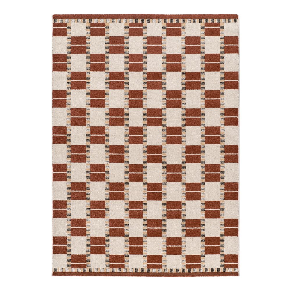 E-shop Béžový/v terakotovej farbe koberec 133x190 cm Astra – Universal