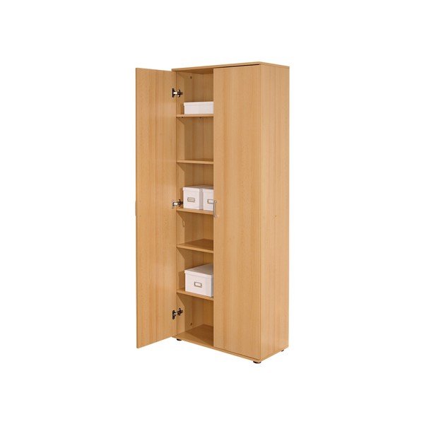 Hnedá dvojdverová šatníková skriňa Evegreen Houso Home, výška 189 cm-image-2