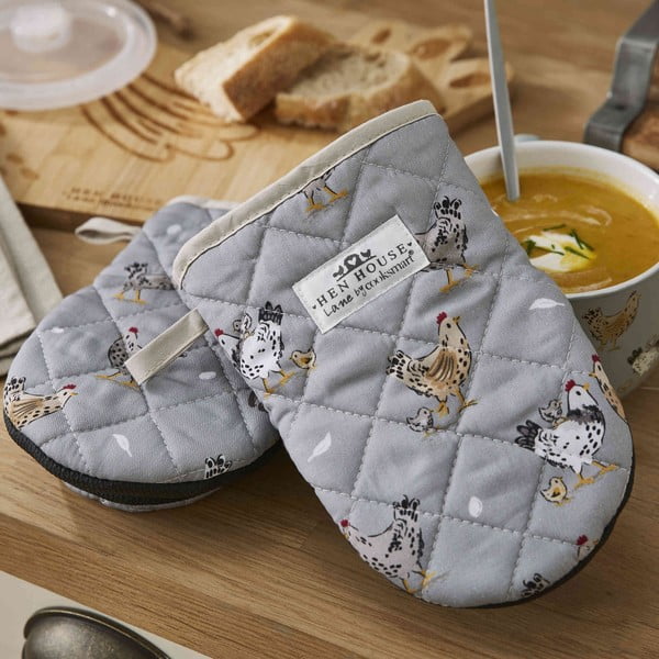 Bavlnené kuchynské rukavice v súprave 2 ks Hen House – Cooksmart ®-image-4