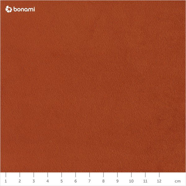 Tmavá oranžová zamatová rozkladacia rohová pohovka Ghado Moor, pravý roh-image-4