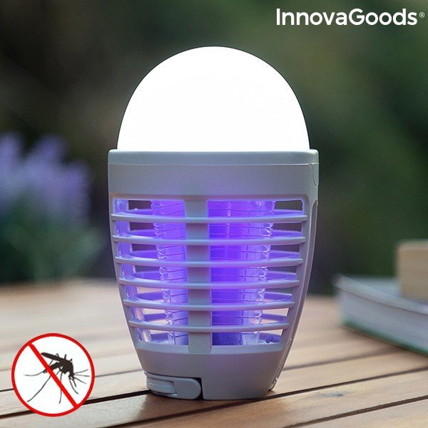 Dobíjací lampáš proti komárom 2 v 1 InnovaGoods-image-1