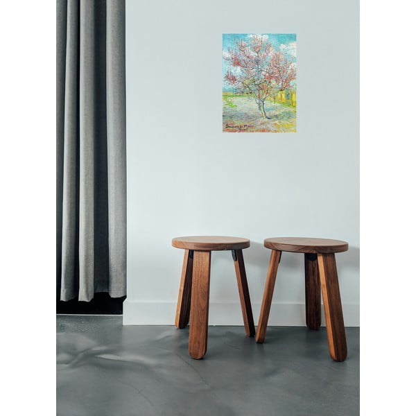 Obraz - 30x40 cm reprodukcia Pink Peach Trees, Vincent van Gogh – Fedkolor-image-1