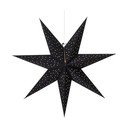 Čierna závesná vianočná svetelná dekorácia Clara – Markslöjd