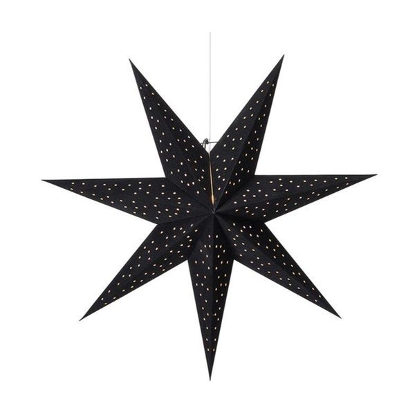 Čierna závesná vianočná svetelná dekorácia Clara – Markslöjd