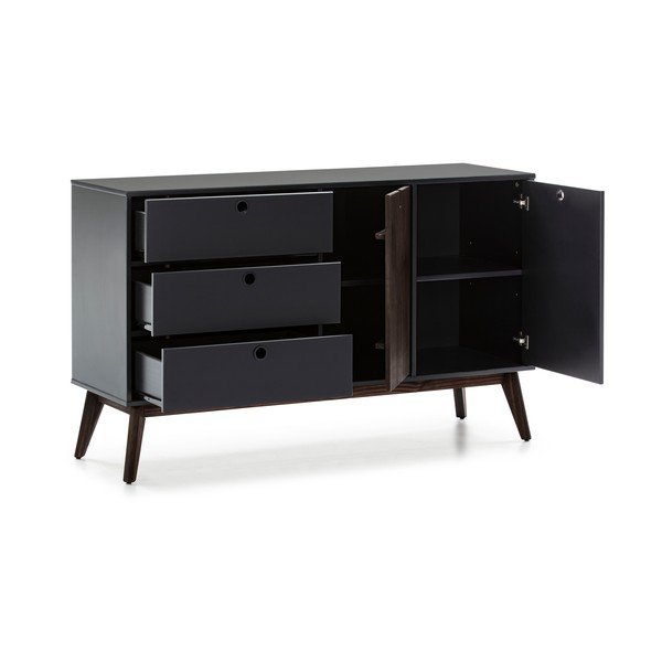 Antracitovosivá komoda Marckeric Kiara-image-3