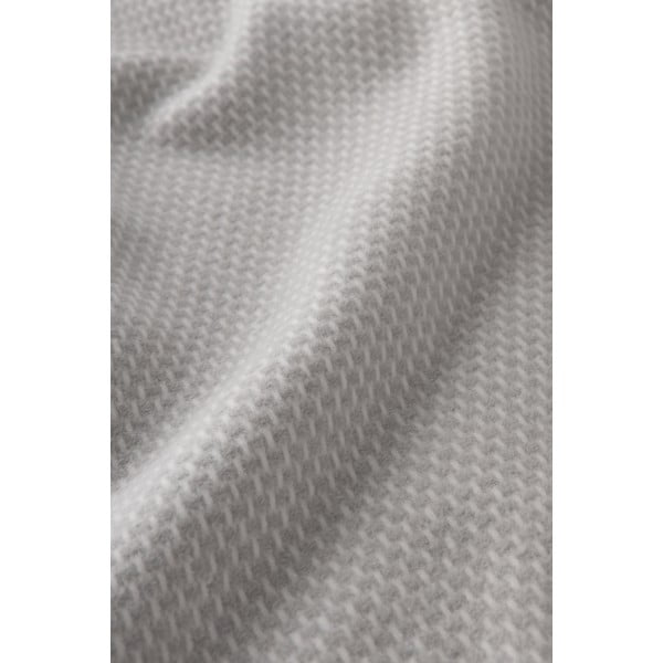 Svetlosivý pléd s podielom bavlny Euromant Zen, 140 x 180 cm-image-2