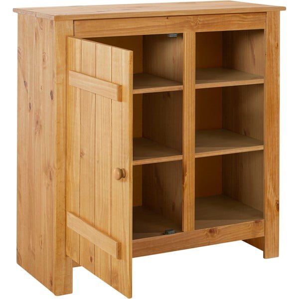 Skrinka z borovicového dreva v prírodnej farbe 90x90 cm Bertram – Støraa-image-3